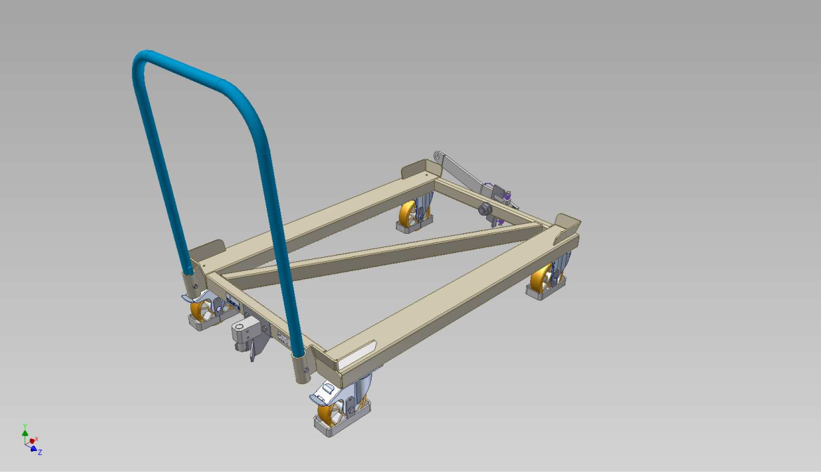 Plattformwagen / Transportwagen Europalette