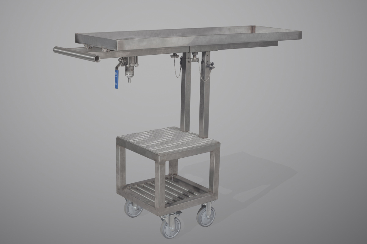 Sonderwagen zum Auffangen von Flüssigkeiten